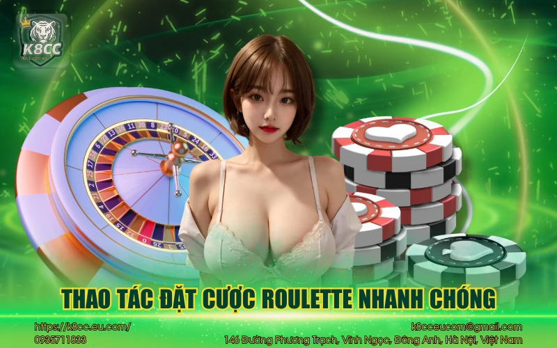 Roulette K8CC - Sân chơi cá cược hấp dẫn và độc đáo 3 Huong dan tham gia Roulette K8CC