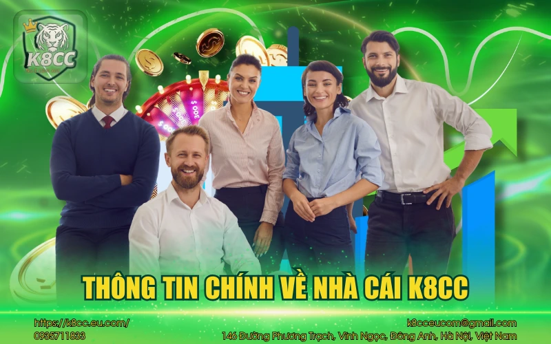 Nhà cái K8CC 31 Thông tin chính về nhà cái K8CC