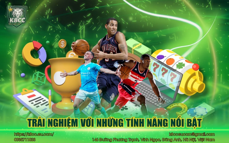 UG Sports K8CC - Sân chơi cá cược chuẩn quốc tế 3 Trải nghiệm với những tính năng nổi bật của nhà phát hành